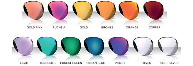 Sports glasses: lens models and colors for each sport